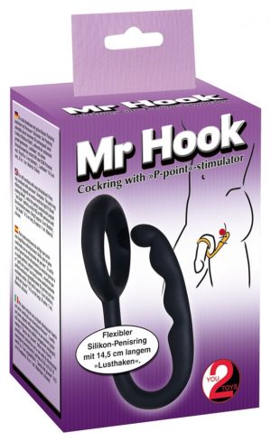 Mr. Hook Cock Ring P-piste stimuloinnilla
