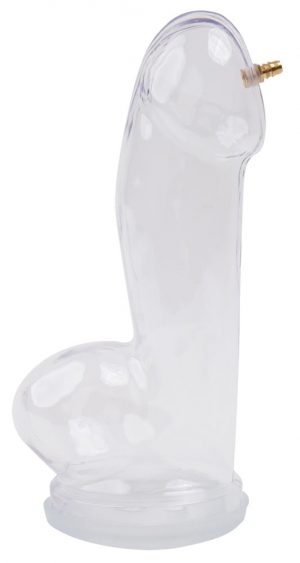 Realistic Penis CylinderXL crystal clear