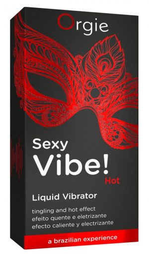 Sexy Vibe! Hot lämmittävä mansikanmakuinen stimulointiaine