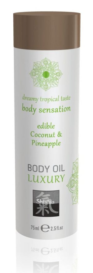 Kookos & ananas makuinen Luxury Body Oil - Shiatsu