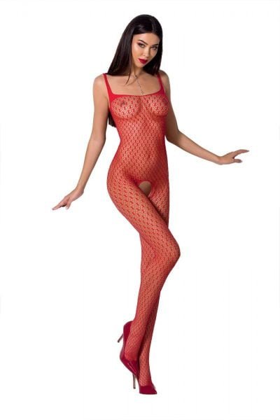 red ouvert Bodystocking BS071 by Passion