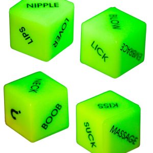 Glow in the Dark Love Dice