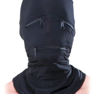 Zipper Face Hood