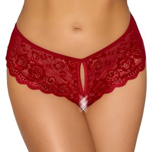Panty crotchless