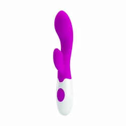 Pretty Love Brigthy Vibrator Green-White, 30 Modes, Ergonomic, 20 cm