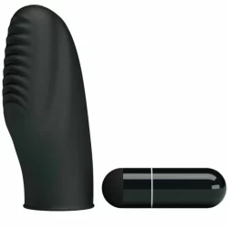 Pretty Love Flirtation Stanford Black - Silicone Vibrating Finger Device