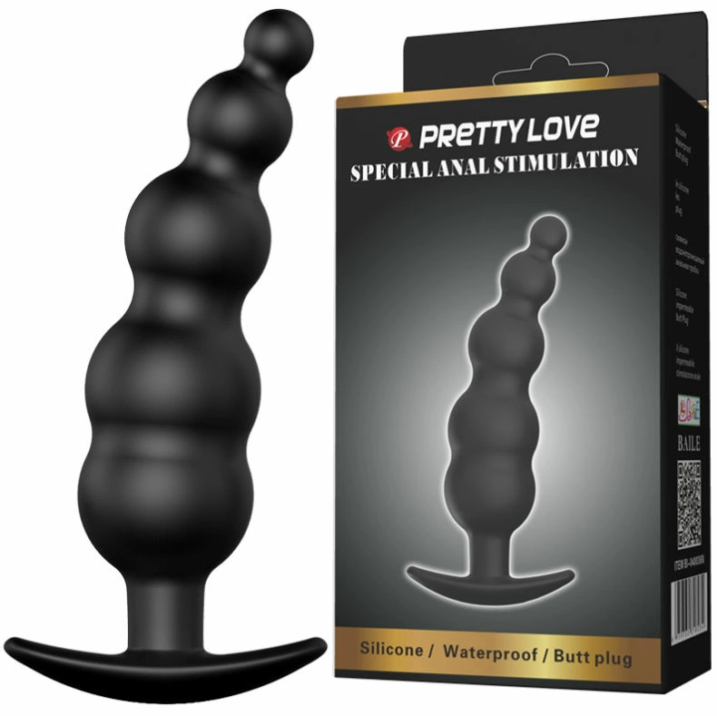 Pretty Love Anal Plug Black 11.8 cm - Medical Silicone - Asu ja Lelu