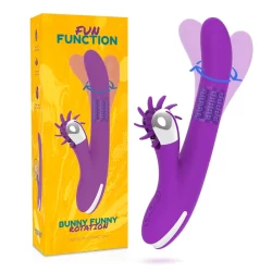 Fun Function Bunny Funny Rotation 2.0 Intimate Machine, 24cm, Pink