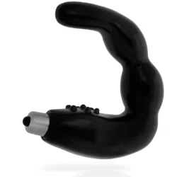 Alternative view of Addicted Toys Prostate Vibration Massager - Black, TPR, Compact Size