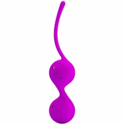 Pretty Love Tighten Up I Lilac Silicone Kegel Exercise Balls Set