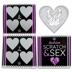 Secret Play Scratch & Discover Couples Game - Lesbian Edition, Multilingual