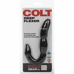 Alternative view of CalExotics Colt Deep Flexer Black Intimate Machine, 8 Vibration Modes, 10cm