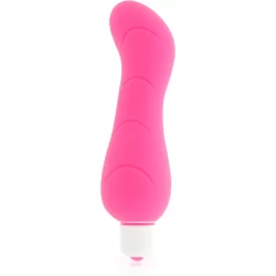 Dolce Vita G-Spot Pink Silicone Intimate Massager 7-Mode 122mm Waterproof