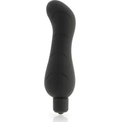 Dolce Vita G-Spot Intimate Device Black Silicone 7-Mode Compact 122mm