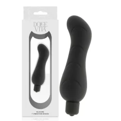 Alternative view of Dolce Vita G-Spot Intimate Device Black Silicone 7-Mode Compact 122mm