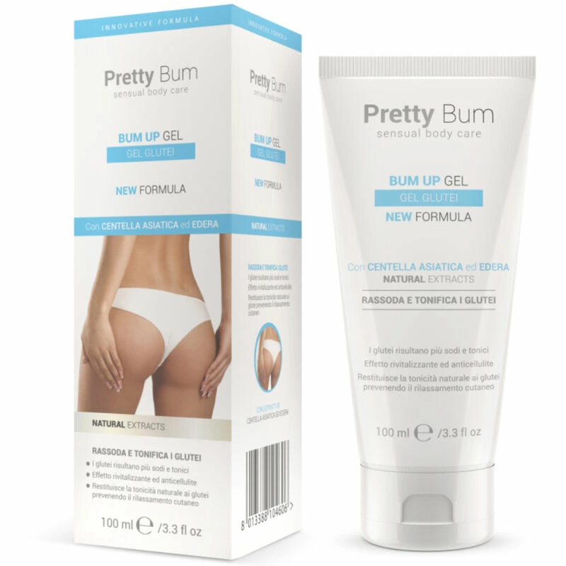 Intimateline Pretty Bum Up Gel 100ml - Toning Gel for Skin Firmness - Asu ja Lelu