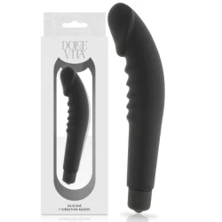 Alternative view of Dolce Vita Black Silicone Multi-Function Intimate Device 158mm