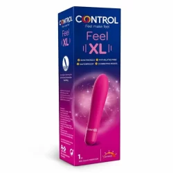Alternative view of CONTROL Feel XL Vibrating Bullet - Large Size, 5 Modes, Waterproof, Purple