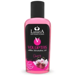 Intimateline Luxuria Voluptas Edible Massage Gel Cherry 100ml Warming