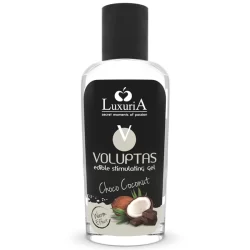 Intimateline Luxuria Voluptas Edible Warming Massage Gel Coconut & Cream 100ml