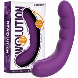 Rewolution RewoCurvy Flexible Rechargeable Vibrating System 17cm Pink