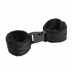 OHMAMA Fetish Adjustable Nylon Wrist Restraints with Hook-and-Loop Fastener