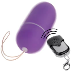 Alternative view of ONLINE Vibrating Egg L Wireless Remote Control Purple 8cm ABS
