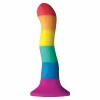 NS Novelties Colours Wave Intimate Device Rainbow 17 cm Silicone - Asu ja Lelu