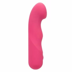 Alternative view of CalExotics Pixies Curvy Pink Flexible Silicone Personal Massager