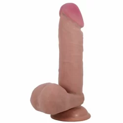 Pretty Love Sliding Skin Series Model with Suction Base Flesh 20.5 cm