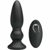MR PLAY Remote-Controlled Vibrating Anal Model Black USB Rechargeable - Asu ja Lelu