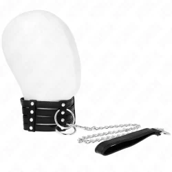 Alternative view of KINK Adjustable Collar and Leash Set 65cm - Elegant Vegan Leather, 35-51cm