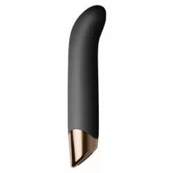 Rocks-Off Chaiamo G Curved Vibe Black USB Rechargeable Silicone 166mm