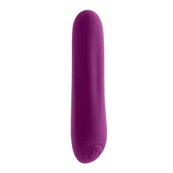 Alternative view of Playboy Pleasure Bullet Compact Vibrating Device Purple Rechargeable