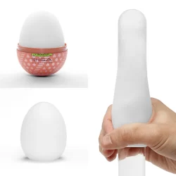 Alternative view of Tenga EGG Hard Boiled II Combo - Compact Intimate Device, Brown