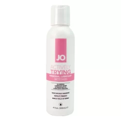 JO Actively Trying Water-Based Lubricant 120ml Paraben-Free, pH Balanced