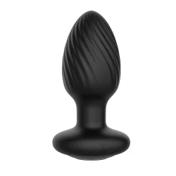 Nexus Tornado Large Rotating Remote-Control Intimate Plug Black