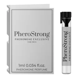 PheroStrong EXCLUSIVE Menâ€™s Perfume 1ml - Fresh Woody Fragrance & Pheromone Formula
