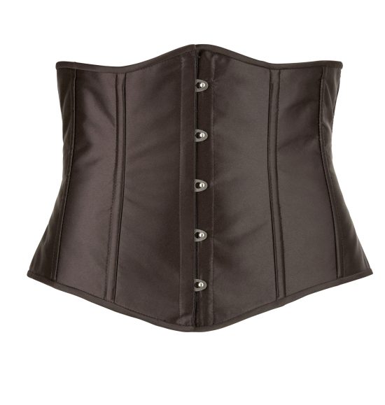 Cottelli Collection Underbust Corset, Black, Cotton Lining