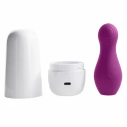 Alternative view of Playboy The Jest Set Tapping Magenta - Compact Pulsating Stimulator
