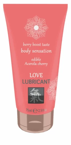 Love Lubricant Acerola Cherry Edible Water-Based Gel 100ml