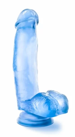 Blush B Yours Sweet 'N Hard Blue Intimate Device with Suction Cup - 16.5 cm