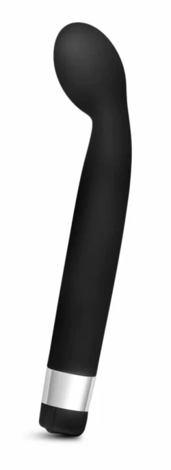 Rose Scarlet G Black - Ergonomic G-Spot Vibrator, Satin Finish