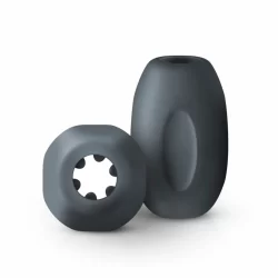 Boners Flexible Intimate Training Device with Textured Interior, Clear