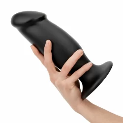 Alternative view of BUTTR AH-1 Cobra Intimate Plug PVC Black 15 cm with Secure Base