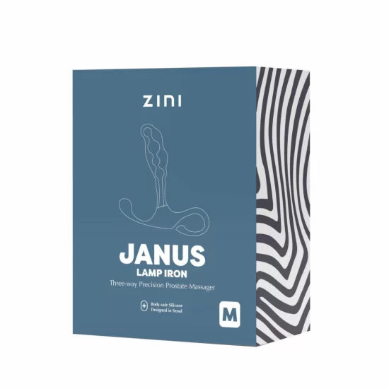 Alternative view of Zini JANUS Lamp Iron M Bordeaux - Anatomical Intimate Device, Medium