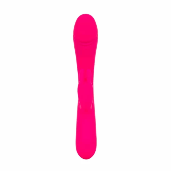 Alternative view of Vibe Collection Heating Rabbit Model Pink Dual Motor Flexible System