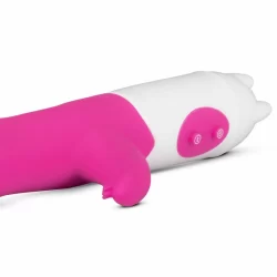 Alternative view of Petite Piper 7-Mode Pink Silicone Intimate Device 18cm Waterproof