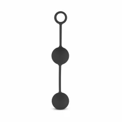 Sinner Gear Black Weighted Kegel Balls - Dual Counterweight System