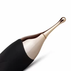 Alternative view of Satisfyer Pointer Vibe External Precision Massager USB Rechargeable Black
